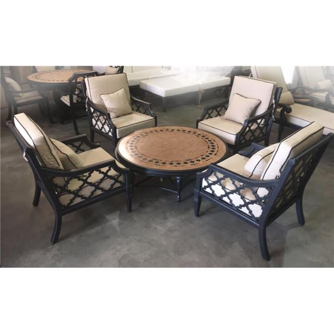 Afd Home 12018451 Astoria Outdoor Deep Seating 44 Set Of 5 Com Afd Home 12018451 Astoria Outdoor Deep, Astoria Collection Outdoor Furniture