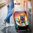 thumbnail image 3 of Retro Surfing Chinese Shar-Pei in Cool Sunglasses Hello Summer Waves Travel Luggage Cover Dog Lover Suitcase Dust Protective Decor - 10001, 3 of 5