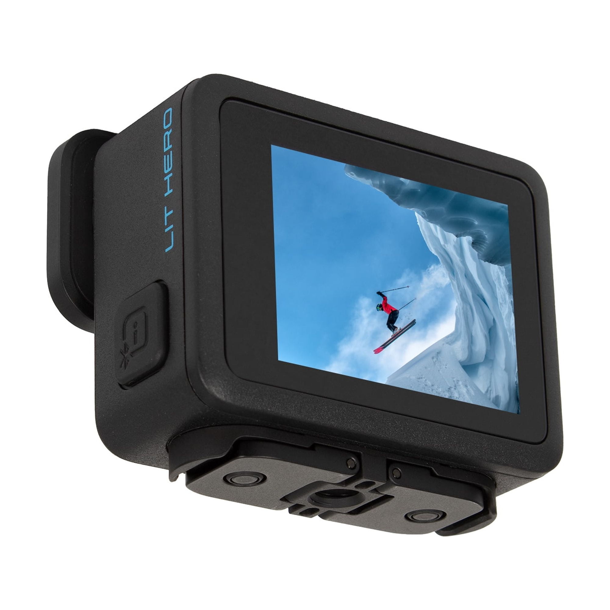 GoPro LIT HERO 4K Ultra HD Compact Action Camera (LITHERO) | Integrated LED Illumination | Advanced HyperSmooth Video Stabilization with 50-Piece Diginerds Accessory Kit and 128GB Card