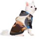 thumbnail image 2 of Balery Blue Sky Meadow Cute Cow Sudadera con Capucha para Perros Pequeños – Ropa para Mascotas, Disfraz para Perros y Gatos, Ideal para Fiestas y Cosplay-XX-Large, 2 of 7