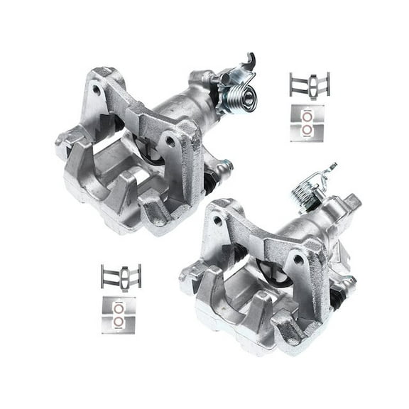 Brake Caliper Set 2 - Compatible with 2010 - 2013 Suzuki Kizashi Sedan 2.4L 4-Cylinder 2011 2012