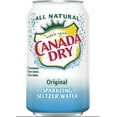 thumbnail image 2 of Canada Dry Original Sparkling Seltzer Water, 12oz Can (Pack of 15, Total of 180 Oz), 2 of 3
