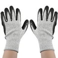 thumbnail image 3 of Guantes de trabajo, 1 par, accesorios de trabajo resistentes a cortes, guantes, máxima comodidad, 3 of 8
