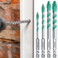 thumbnail image 4 of 4pcs Four-Blade Eccentric Drill Bits Efficient High-Speed Dry Drilling Bits Pro Concrete Drill Head for Tile Concrete, 4 of 5