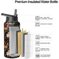 thumbnail image 3 of 32oz Corgi Water Bottle with Handle and Flip Straw, Dog Animal Sports Stainless Steel Insulated Cup Travel Coffee Mug Tumbler, Birthday Mothers Day Chritmas Gifts for Women, 3 of 6