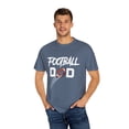 thumbnail image 4 of Football Dad Sunday Funday Game Day | Father Daughter | Father Daughter Gift | Family Reunions | Tailgate Unisex Garment-Dyed T-shirt, 4 of 4