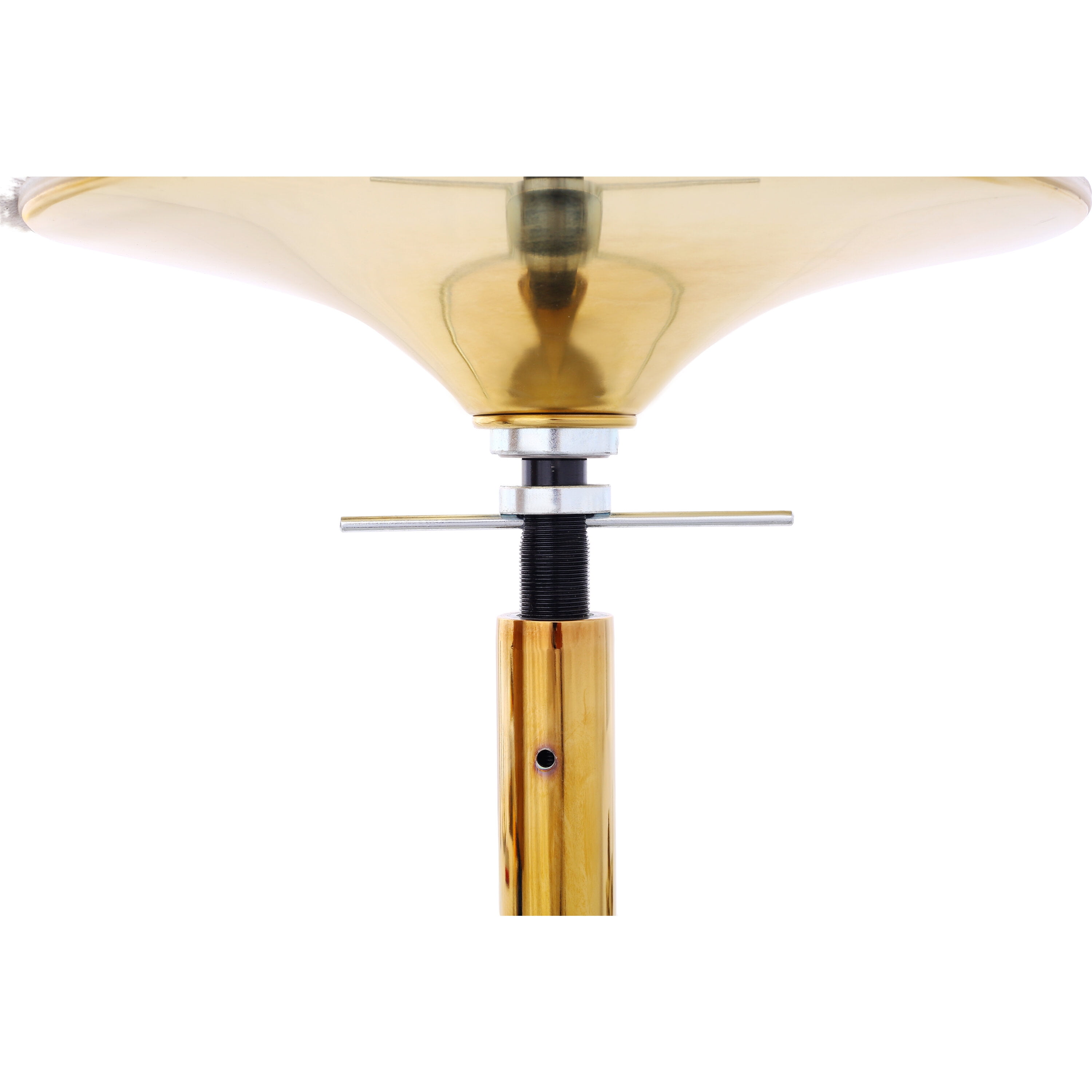 Exercise Equipment Dance Pole Spinning Static Dancing Pole Portable Removable for Home Club Bar Gym 86.2-109.8" Height Adjustable Weight Capacity 440lb Gold,Workout Equipment
