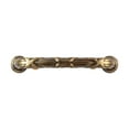 thumbnail image 5 of Utopia Alley 25pcs Riga Pull Handle - Decorative Cabinet Drop Pull Handles- Vintage Cabinet Hardware with Hand Finished Antique Brass - Metal Drawer Pull Handle, 3.75" Center to Center, 5 of 9