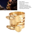 thumbnail image 3 of Mouthpiece Ligature Fastener, Easy To Install Saxophone Ligature Portable  for Soprano Sax for Replacement, 3 of 7