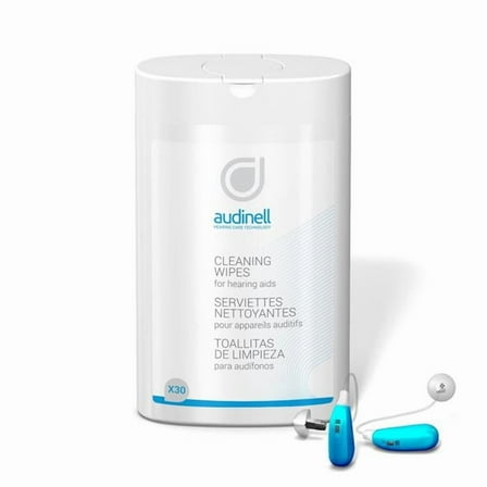 Audinell NELL1-SVD30 Audi Nell Cleaning Wipes Canister - Pack of 30