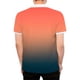 thumbnail image 4 of Txlixc - Polo de manga corta para hombre, cuello vuelto, diseño de patchwork, color degradado, con cremallera, informal Txlixc  Estilo de ocio, 4 of 9