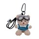 thumbnail image 2 of Llavero con colgante de animal de dibujos animados, creativo y novedoso, para llave de coche, mochila, bolso, regalo Oso azul, 2 of 9