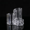 thumbnail image 2 of SagaSave Clear Cosmetic Makeup Organizer Cosmetics Storage Holder for Makeup Tools Jewelry Plastic Transparent, 2 of 5