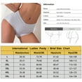 thumbnail image 2 of 3 Pack Teen Period Panties Cotton Girls Leak Proof Menstrual Underwear Women Heavy Flow Briefs, 2 of 6