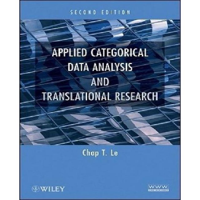 Applied Categorical Data Analysis and Translational Research By Le, Chap T.