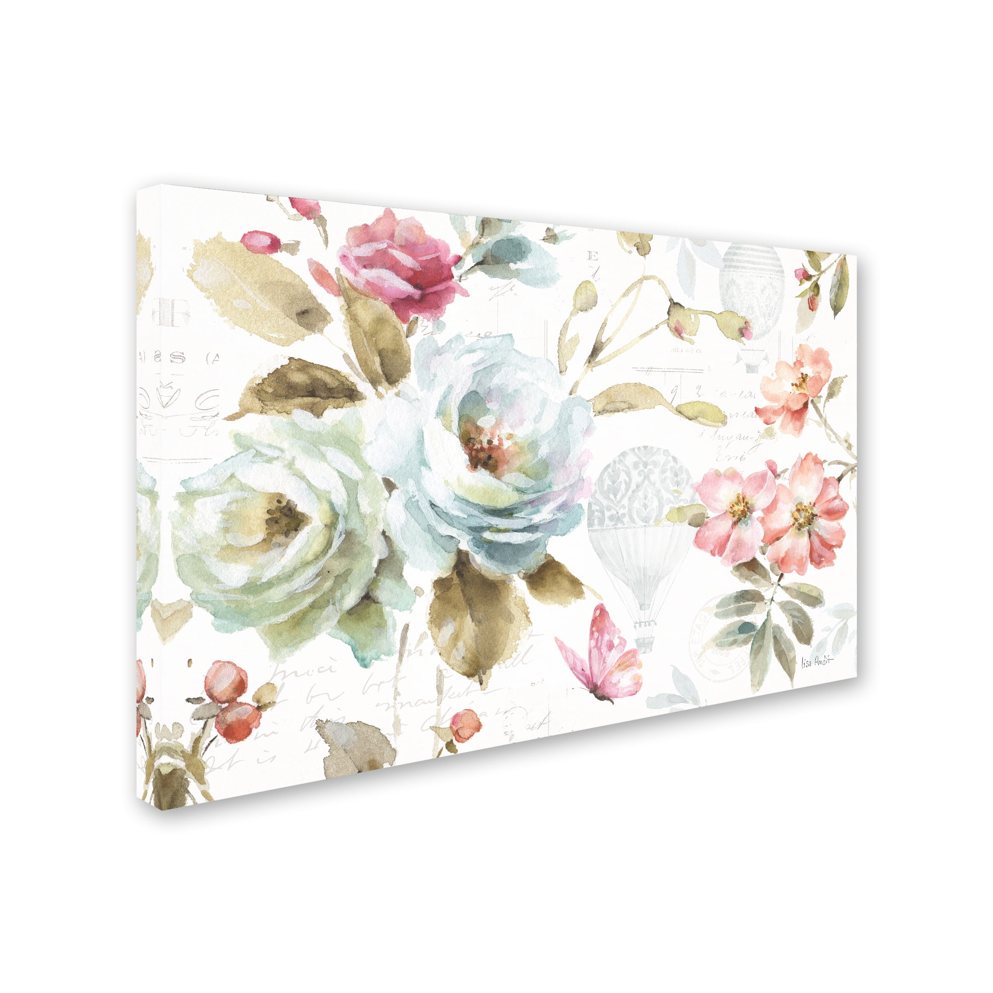 Trademark Fine Art 'Beautiful Romance II' Canvas Art by Lisa Audit