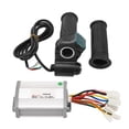 thumbnail image 1 of Motor Controller Kit, Circuit Protection 800W 48V Fast Heat Dissipation Motor Controller and Throttle Grip Long Lasting Power Display  for Scooters, 1 of 7