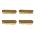 thumbnail image 1 of 4X Guitar Neck Pickup Cover for Tl Electric Guitar Parts,Gold, 1 of 7