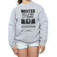 thumbnail image 3 of Harry Potter Girls Bellatrix Lestrange Wanted Sweatshirt, 3 of 5