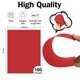 thumbnail image 2 of Cartulina Goefun, 21 x 28 cm, color rojo, 230 g, 100 hojas mate, 2 of 7