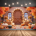 thumbnail image 3 of Decorative Pumpkins Autumn Theme Fall Leaves Lantern for Thanksgiving Outdoor Indoor Decor, 3 of 9