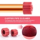 thumbnail image 3 of Juego de 3 Limpiadores de Tuberías de Cobre de 1/2 Pulgada, 3/4 Pulgada y 1 Pulgada, Cepillo para Tubos de Cobre, Cepillo de Limpieza para Plomería, 3 of 6