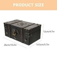 thumbnail image 4 of Shisuyan Travel Small Jewelry Case Grey Wood 1Set, 4 of 8