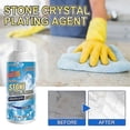 thumbnail image 2 of 3x Agente de recubrimiento para pulir piedra Agente limpiador y sellador para enchapado de cristales de piedra Reparación de rayones Azulejos de cocina Encimeras de mármol, 2 of 4