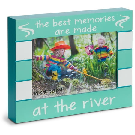Pavilion - The Best Memories are Made at the River 6x4 Picture