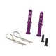 thumbnail image 4 of 2 soportes para carcasa de poste de carrocería RC que reemplazan los soportes de columna alta para 1/12 1/14 violeta, 4 of 9