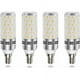 thumbnail image 1 of Bombilla LED E14 16W Blanco Frío 6000K, Equivalente a Halógeno E14 100W 120W, 1600LM, Luz de 360°, CA 175-265V, Bombilla de Vela LED E14 para Lámpara de Araña/Lámpara de Pared/Lámpara de, 1 of 5