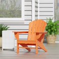 thumbnail image 2 of Chaise Adirondack Classique d'Extérieur Orange, 2 of 7