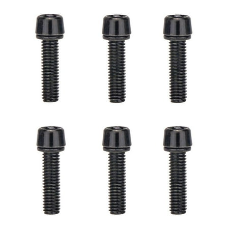 

AYFFDIYI 6pcs MTB Road Bike Handlebar Stem Riser Screws M5x18mm Bolt Stainless Steel D4Q3
