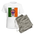 thumbnail image 5 of CafePress - Larkin Arms Tricolour Women's Light Pajamas - Women's Short Sleeve Print T-Shirt and Pants Light Cotton Pajama Set, 5 of 7