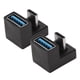 thumbnail image 3 of Adaptador USB C A USB, USB C Adaptador De 180 Grados USB Hembra A USB C Macho Ahorro De Espacio Portátil 2 Piezas Para Tableta ANGGREK USB to USB C Adapter, 3 of 8