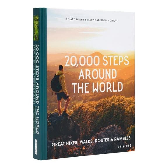 20,000 Steps Around the World: Great Hikes, Walks, Routes, and Rambles, (Hardcover)
