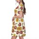 thumbnail image 2 of Balery Sunflowers And Skull Vestidos sueltos de manga corta para mujer, vestidos de verano 2025, vestidos casuales de corte A con vuelo., 2 of 6