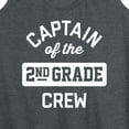 thumbnail image 3 of Instant Message - Captain Of The 2Nd Crew - Women's Racerback Tank Top, 3 of 6