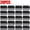 20PCS, variant on Thickened Double-sided Dishwashing Sponge Black Sandwiched White Stain Removal Scouring Cloth Cleaning of Pots Bowls Sinks Rag