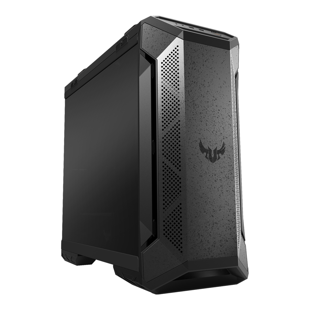 ASUS TUF Gaming GT501 Mid-Tower Computer Case for up to EATX Motherboards with USB 3.0 Front Panel, Smoked Tempered Glass, Steel Construction, and Four Case Fans (GT501 TUF GAMING CASE/GRY/WITH HANDL) - image 3 of 5