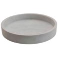 thumbnail image 2 of Plateau Rond Minimaliste en Marbre Sculpté Ou Planche à Charcuterie, Blanc, 2 of 2
