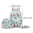 thumbnail image 2 of Mochila Nailon Informal para Adolescentes Libros 3 Uds. Conjunto Bonita Estudiantes, 2 of 5