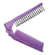 thumbnail image 1 of Cepillo de pelo de repuesto plegable Color sólido antiestático a prueba de arañazos resistente al calor herramienta de cepillos de peluquería Ayudas para vestirse con gancho de botón Violeta Qarigey CE015012-03B, 1 of 6