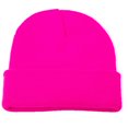 thumbnail image 1 of Chic Girl Winter Fall Solid Color Cuffed Woolen Yarn Knitted Warm Hat Cap Beanie, 1 of 8