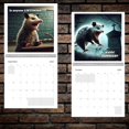 thumbnail image 3 of 2025 Funny Screaming Possums Calendar,Possum Calendar 12 Month Planner, 3 of 4