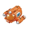 thumbnail image 4 of Barco a gas con control remoto, juguetes con doble hélice, barco RC para al aire libre naranja, 4 of 9