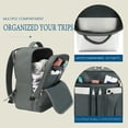 thumbnail image 4 of Mochila de viaje Lossga para Spirit Airlines 45x35x20 cm con USB, 4 of 7
