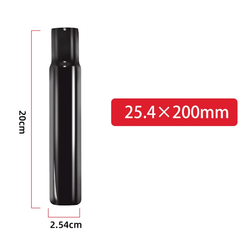 Tige De Selle Vélo Enfant – Acier Noir, 25,4 Mm De Diamètre, Hauteur 65,4 Cm – Pour Tubes De Selle Standard, Facile à Installer