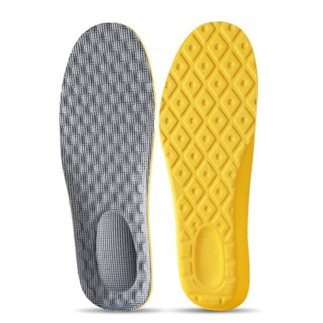 Plantillas para zapatos deportivos de 4 piezas, plantilla supersuave para correr, cestas de absorción de impacto, soporte para ARCO, inserciones ortopédicas