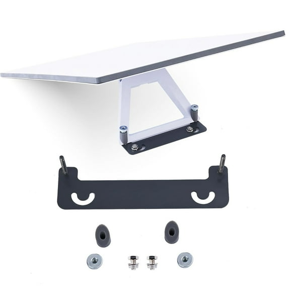 Stainless Steel Roof Mount Bracket for Starlink Satellite Dish – Weatherproof Stand with Installation Hardware for Secure Outdoor Setup